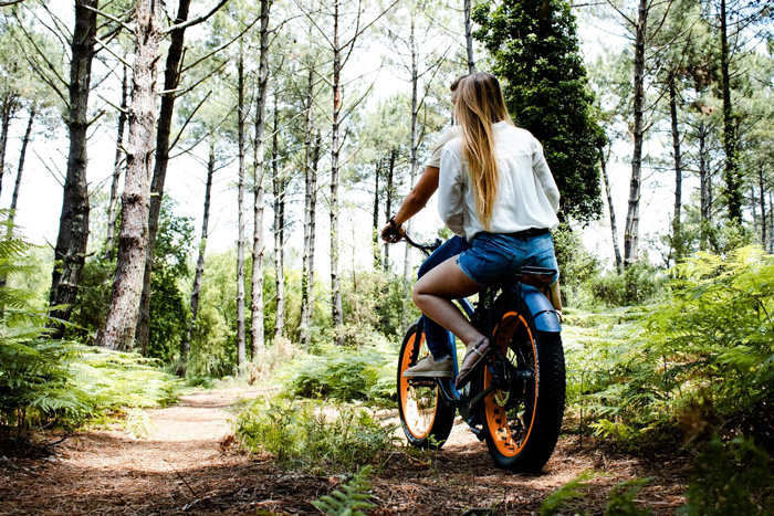 Land'aventure-découvrir la forêt et la plage à vélo