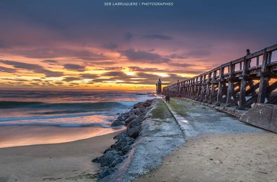 Estacade de Capbreton © Seb Labruquere