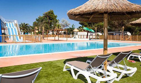 piscine camping landes