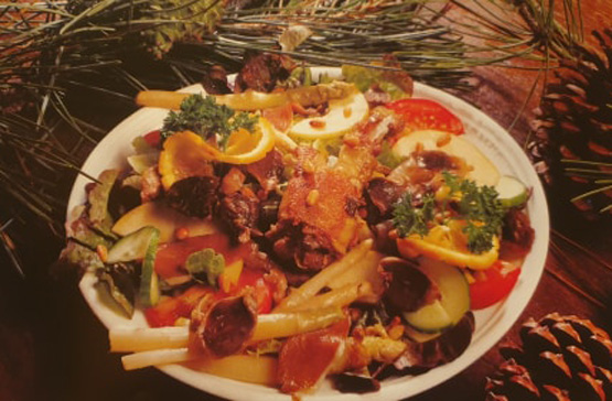 cuisine landaise-salade landaise