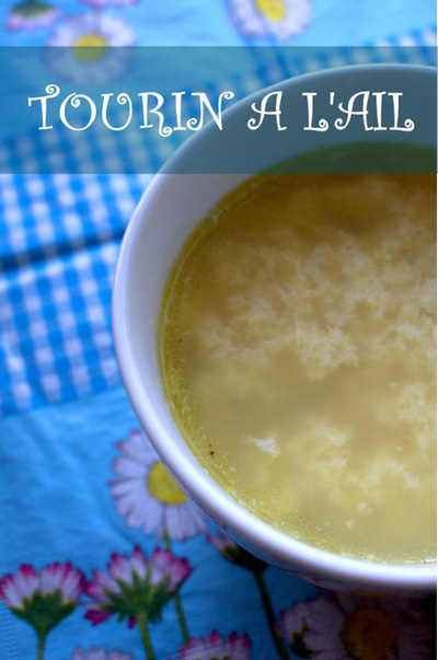 Tourin landais-recette soupe Landes