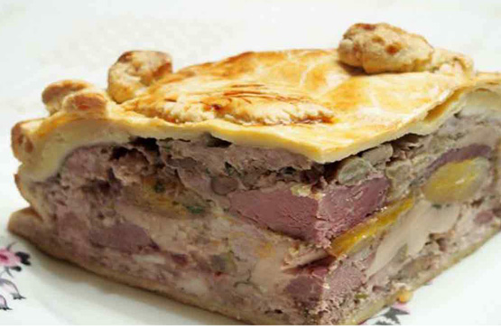 Tourte au magret et au foie gras- recette de fêtes