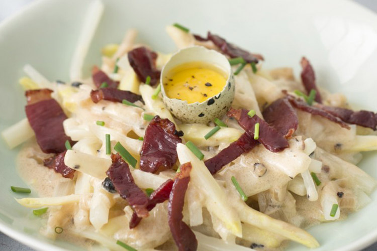 Recette-landaise-asperges-carbonara