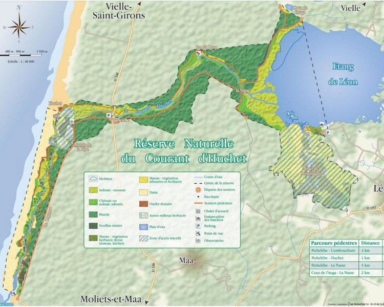 Plan Courant d'Huchet