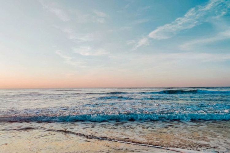 Plage Lespecier vagues