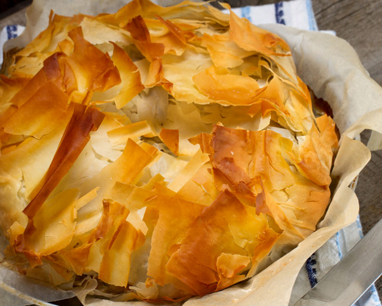 Tourtière aux pommes- Recette Landaise