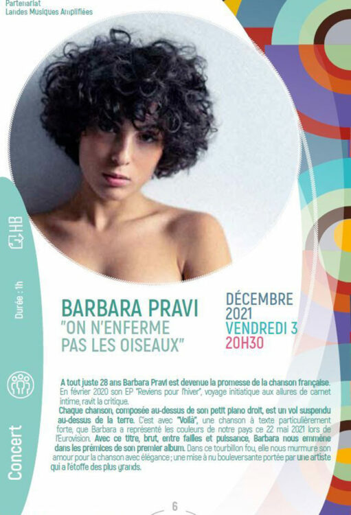 Barbara pravi soustons idées sorties week-end 4 décembre landes