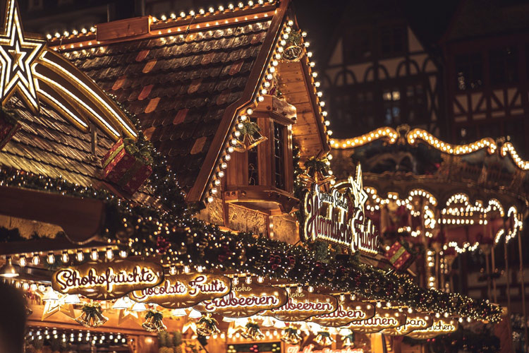 marchés de noel illuminations