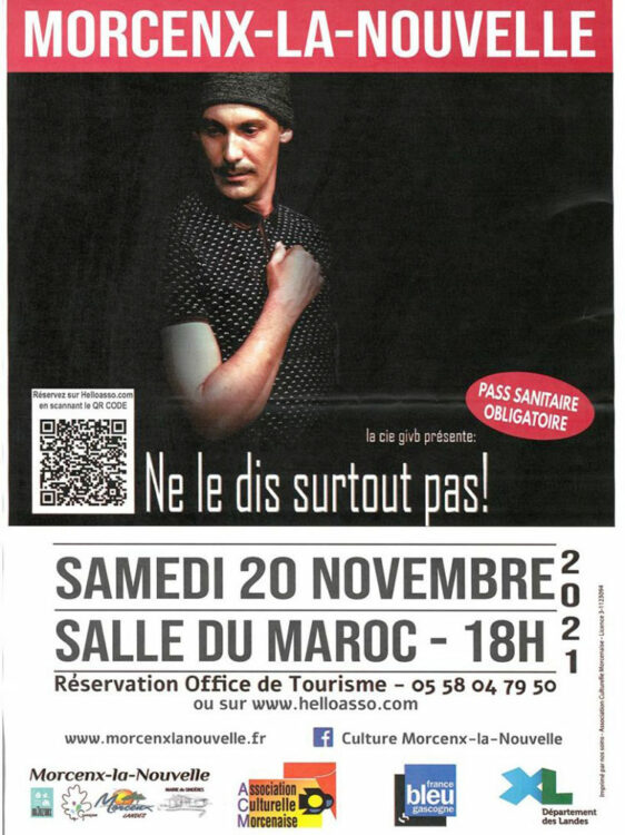 spectacle-morcenx-sorties-week-end-landes-20-novembre