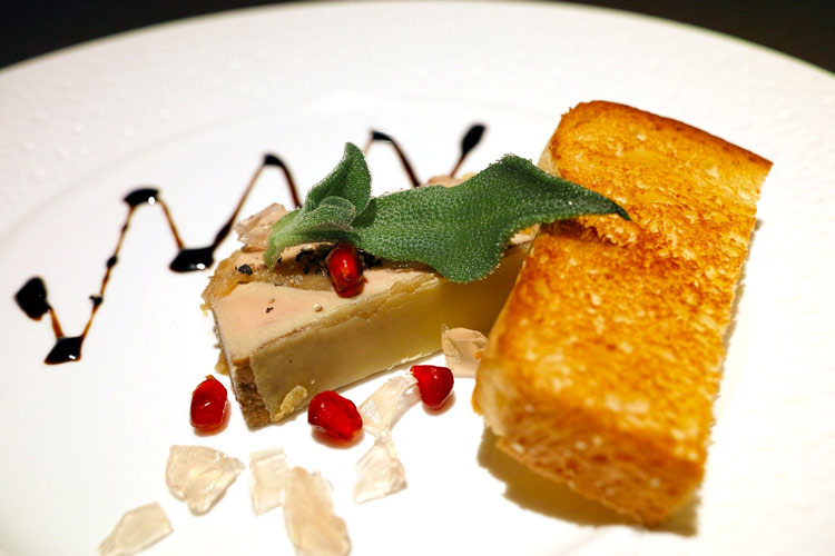 Foie gras noel landes