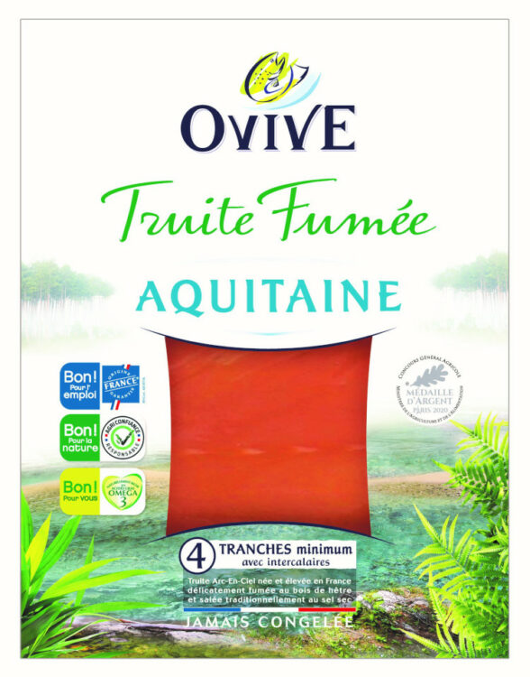 truite fumée Ovive