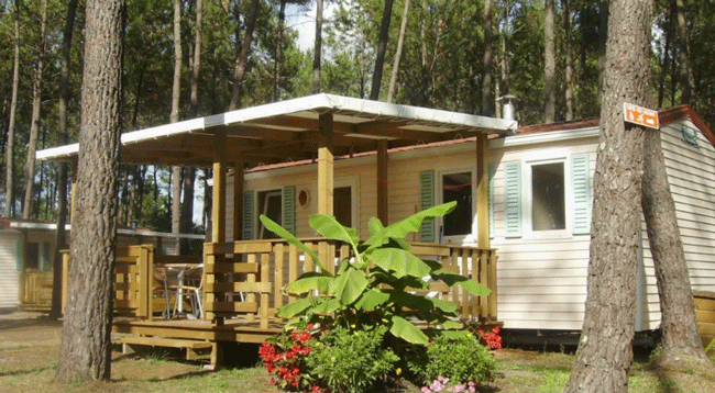 camping-L'oceane-landes-mobil homes