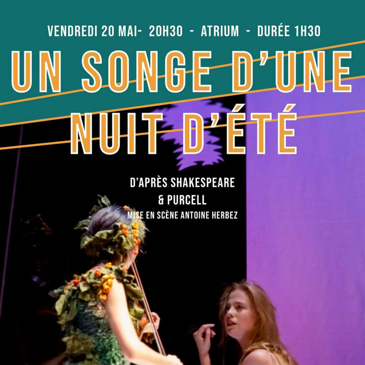 spectacle songe d'une nuit d'été dax week-end 21 mai landes