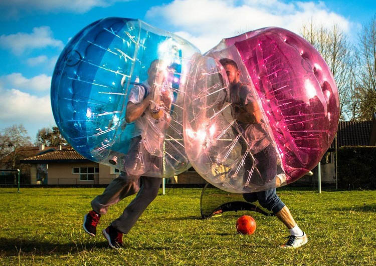 Partie de Bubble Game dans les Landes