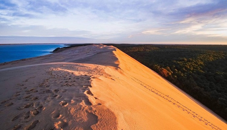 La Dune du Pilat et le Bassin d'Arcachon