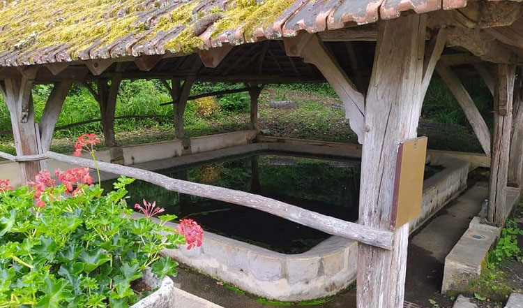 Le Lavoir Los Caneres à Labastide d'Armagnac dans les Landes