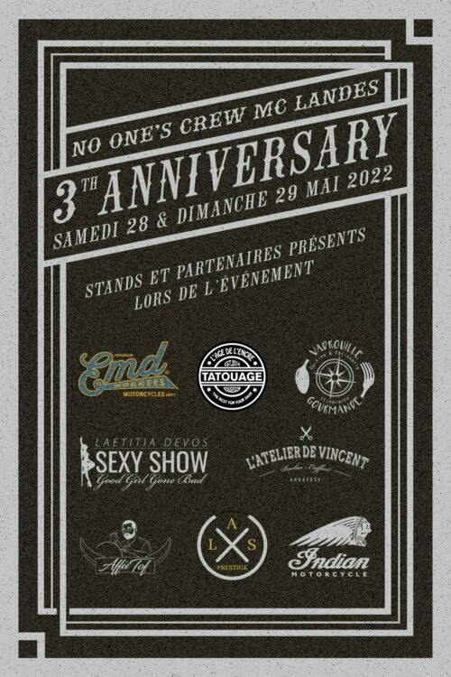 no one's crew - anniversaire