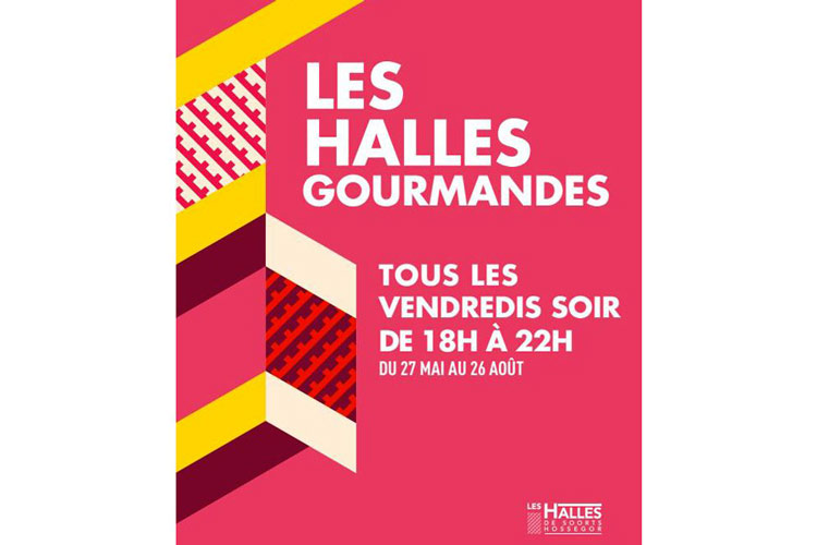 affiche halles gourmandes hossegor landes vendredi soir