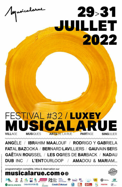 musicalarue luxey festival week-end 30 juillet landes