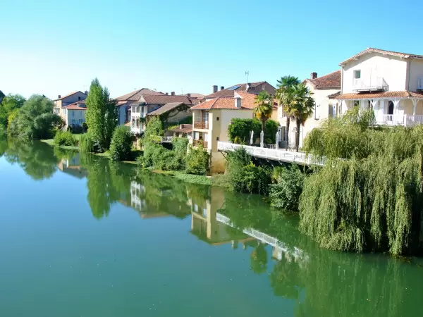 Grenade sur l'Adour - Les berges de l'Adour