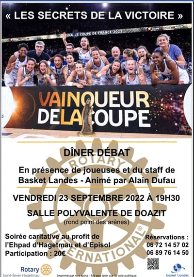 Basket Landes Repas Doazit