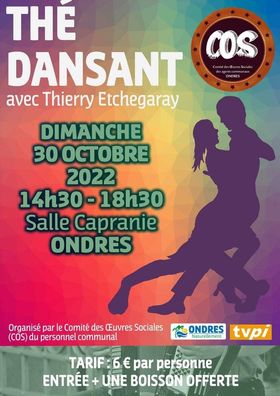 thé dansant ondres