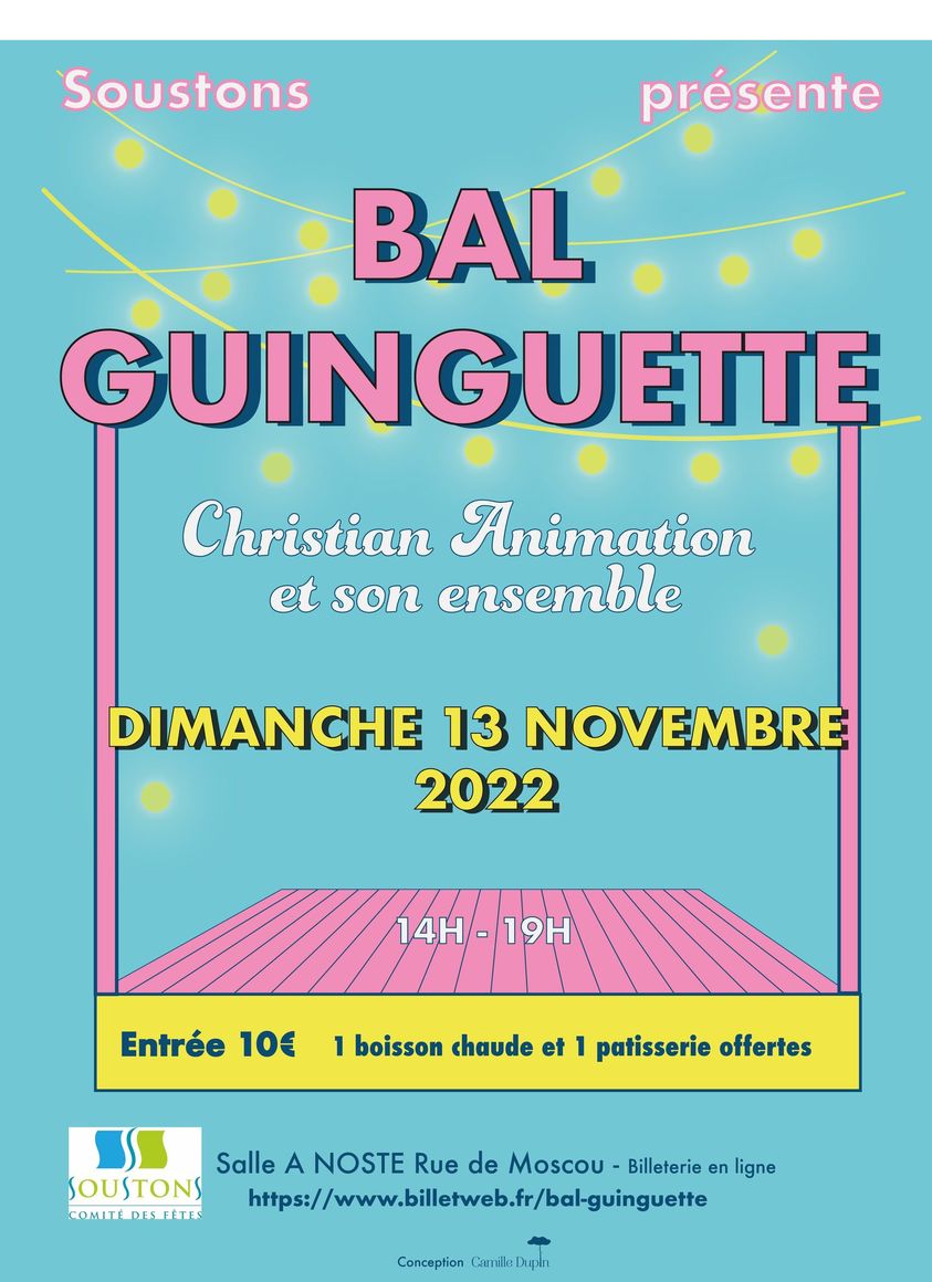 Bal Guinguette à Soustons Que faire dans les Landes