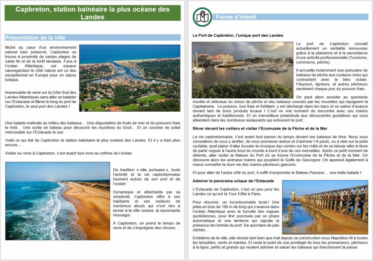 Guide Landes Incontournables