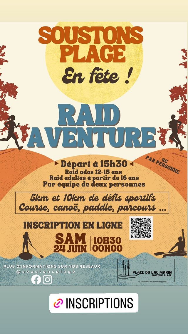 raid aventure soustons