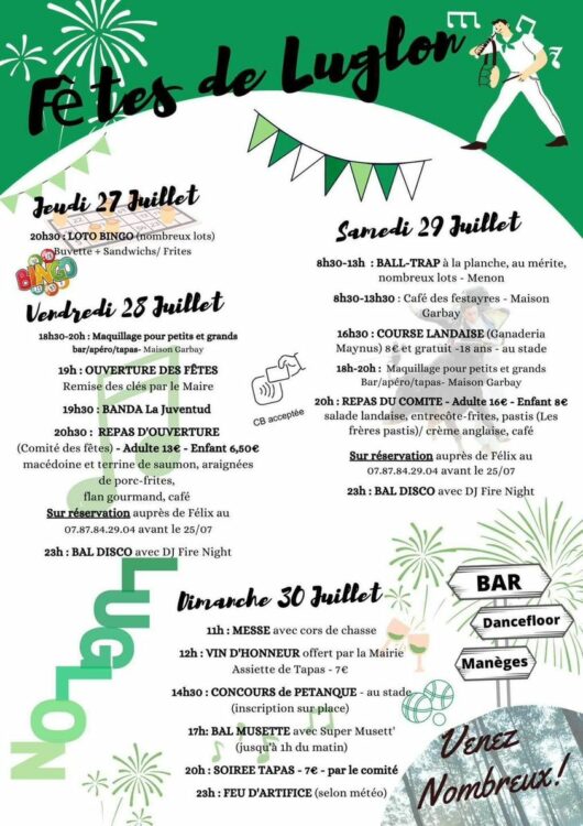 fêtes de luglon