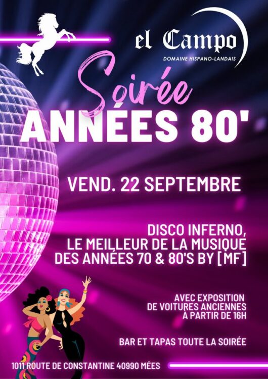 soirée année 80