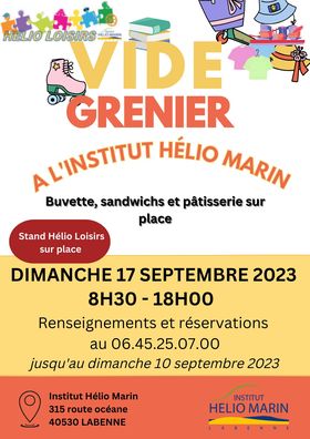 vide grenier-labenne