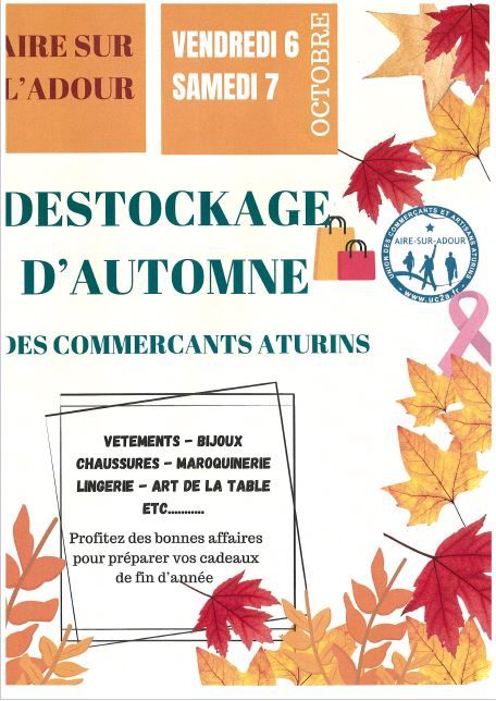 Destockage d'Automne à Aire sur l'Adour