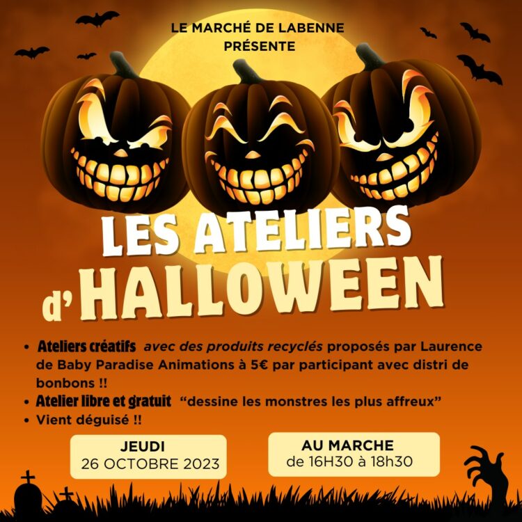 marché Labenne-halloween-2023