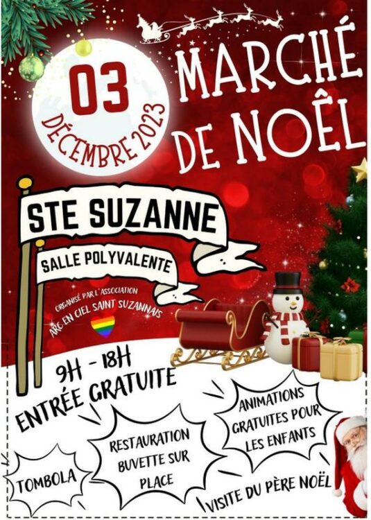 marché Noël Amou