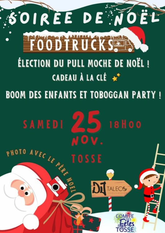 soirée de Noël tosse