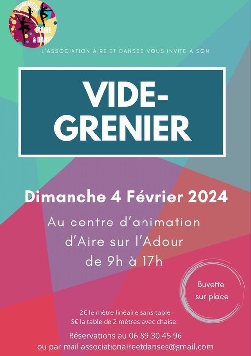 Vide-grenier à Aire-sur-l'Adour