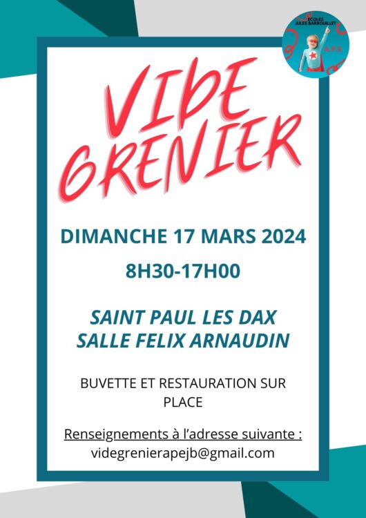 vide grenier saint-paul