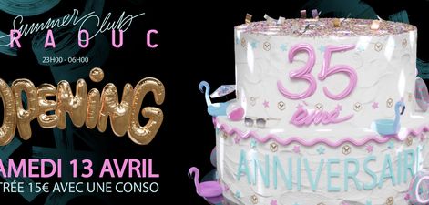 anniversaire discothèque traouc