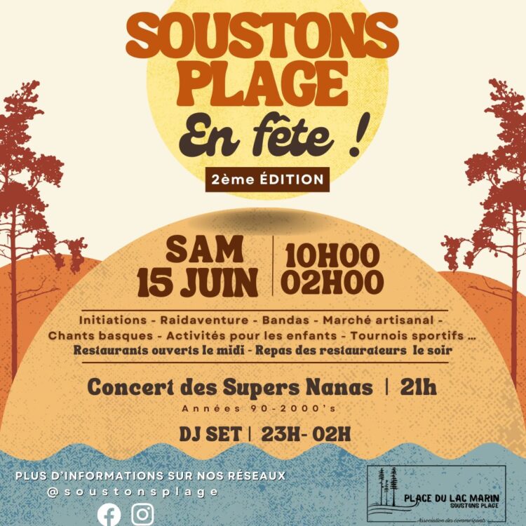 fête de soustons plage