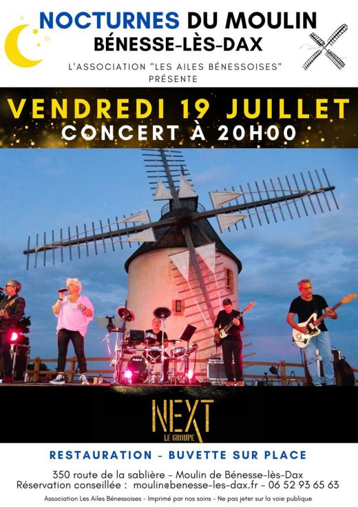 concert moulin dax